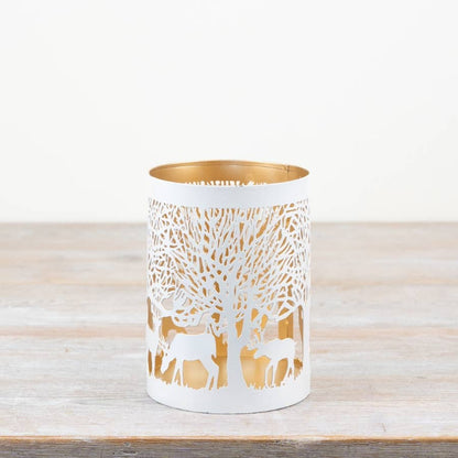 Christmas Scene Candle Holder