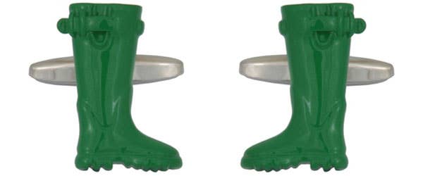Green Wellington Cufflinks
