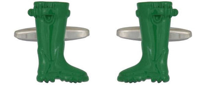 Green Wellington Cufflinks