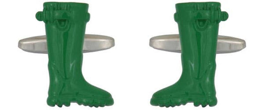 Green Wellington Cufflinks