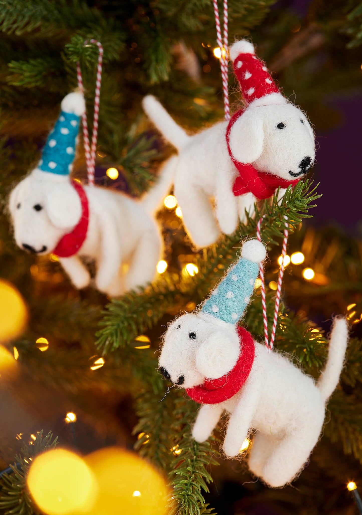 Felt Dog Decoration