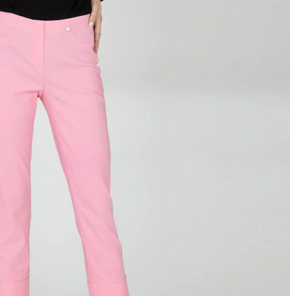 Bella 09 Ankle Grazer Trousers Rose
