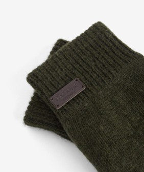 Barbour Carlton Knitted Gloves Green