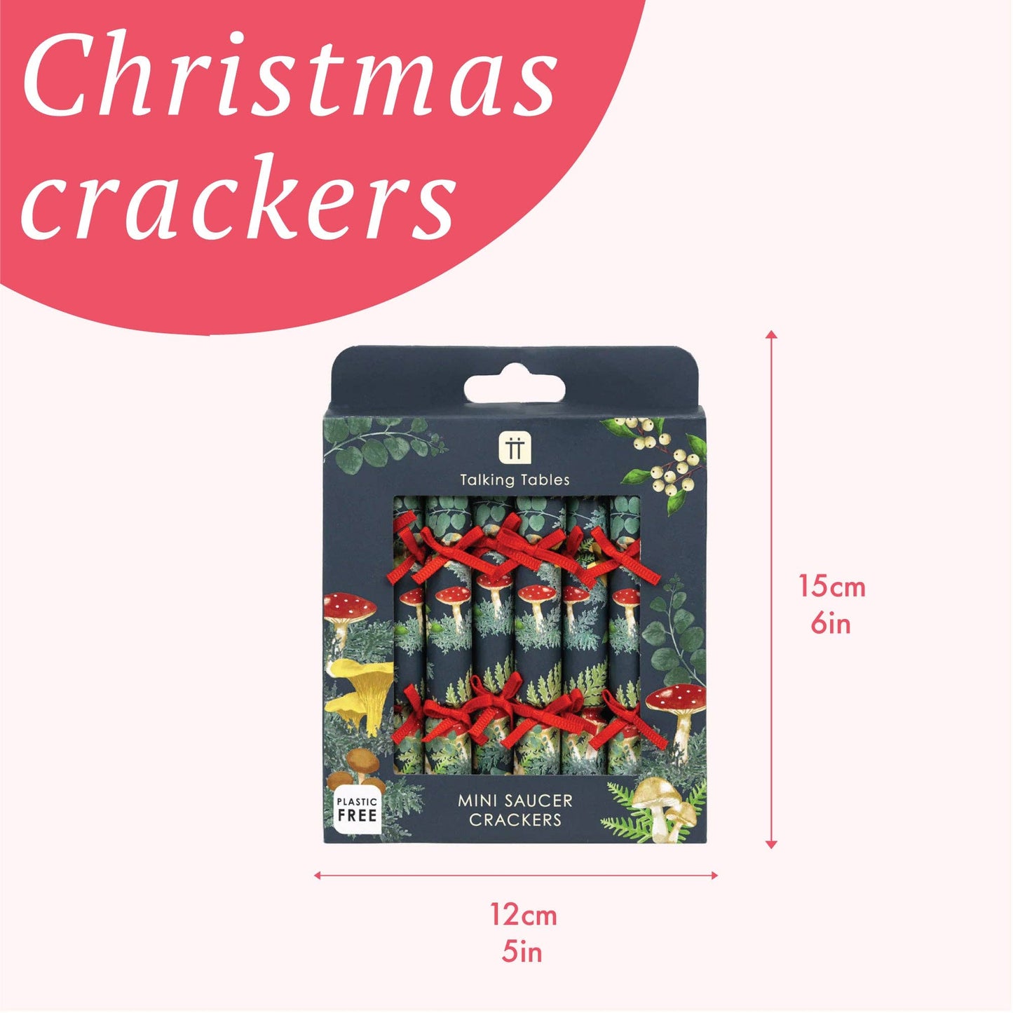 Forest Mini Christmas Crackers