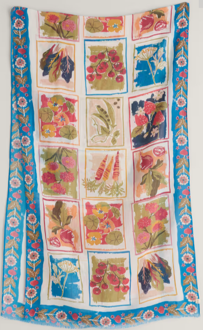 May Garland Printed Scarf