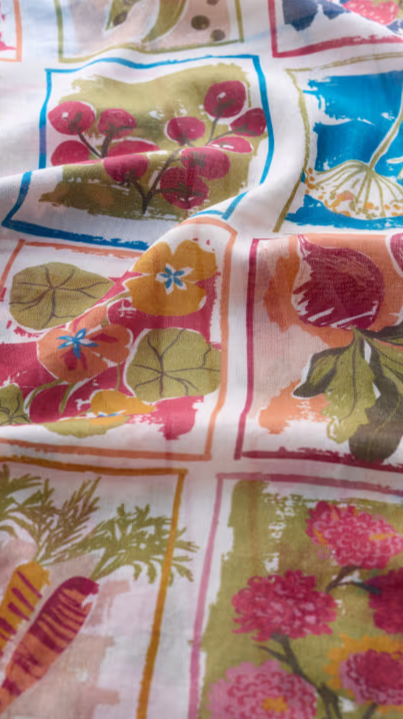 May Garland Printed Scarf