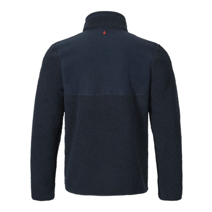 Musto Cove Deep Pile Fleece Pullover Navy