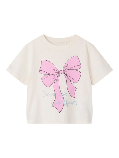 Bow Motif T-shirt