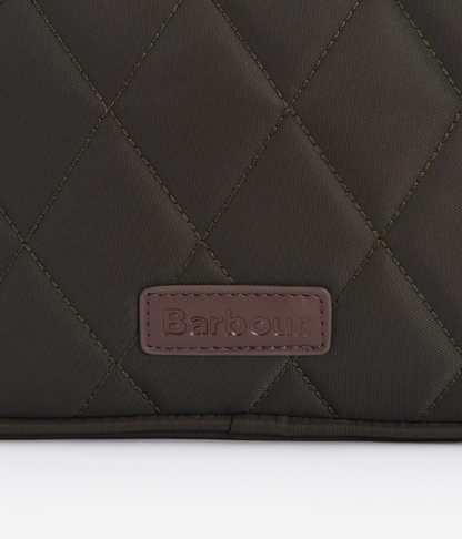 Barbour Quilted Crossbody Bag Olive
