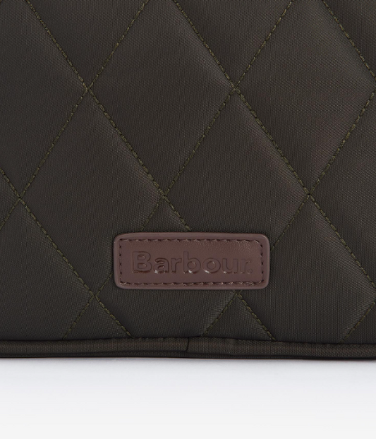 Barbour Quilted Crossbody Bag Olive