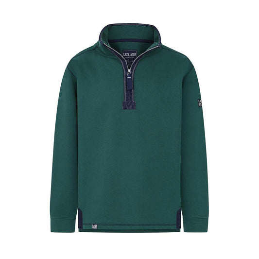 Lazy Jacks 1/4 Zip Sweatshirt Forest