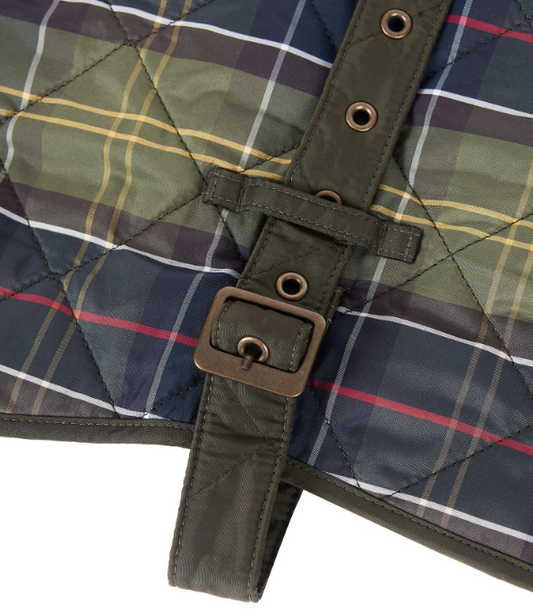 Barbour Tartan Dog Coat