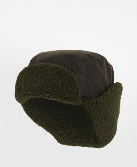 Barbour Morar Wax Trapper Hat Olive