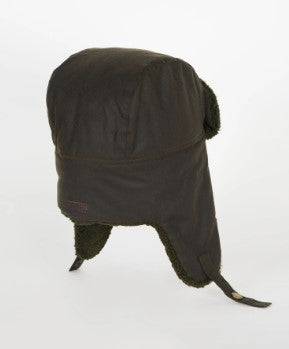 Barbour Morar Wax Trapper Hat Olive