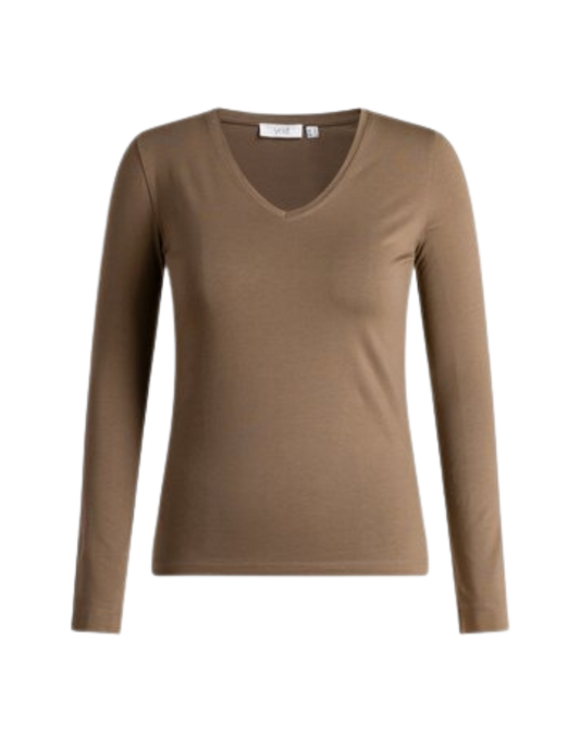 Yest Sofia Top Grey Olive
