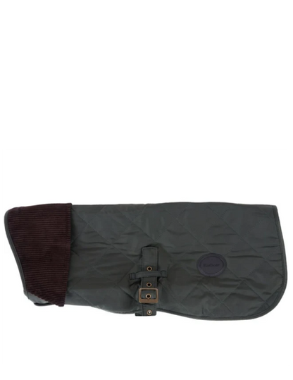 Barbour Quilted Dog Coat Olive