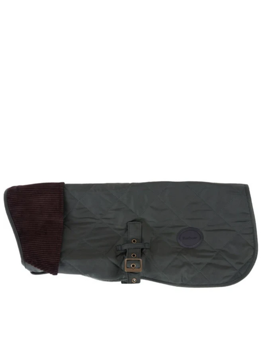 Barbour Quilted Dog Coat Olive