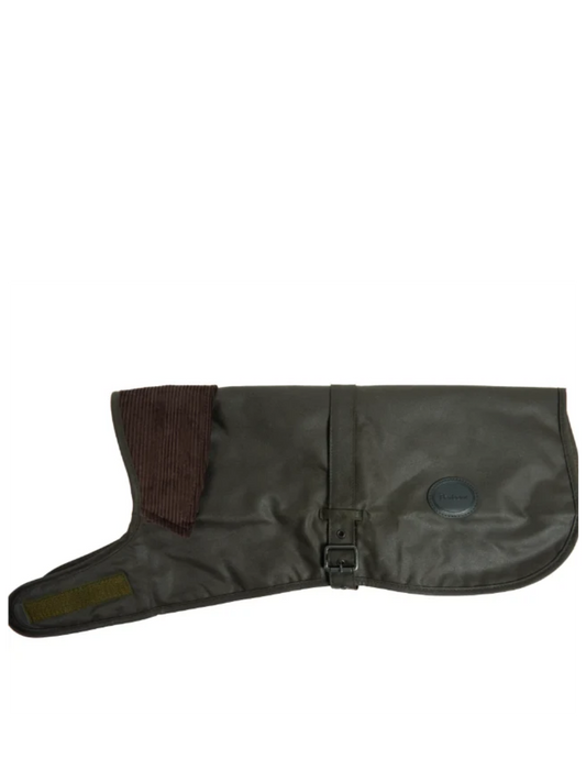 Barbour Wax Dog Coat Olive