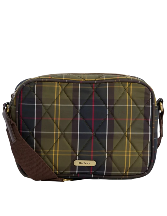 Barbour Quilted Crossbody Bag Classic Tartan
