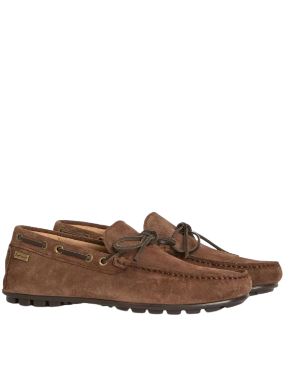Barbour Courage Driving Shoes Chocco Suede