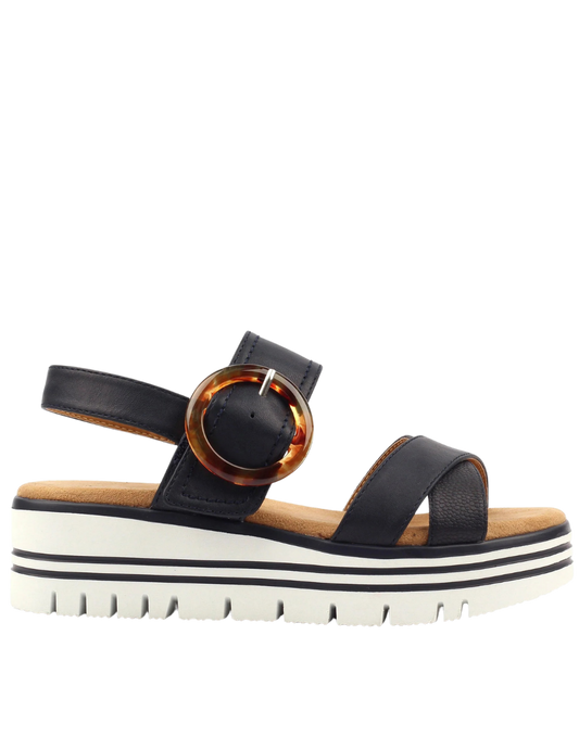 Lunar Shoes Elise Sandals Navy