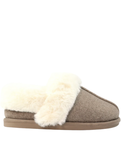 Lunar Shoes Ember III Slippers Taupe