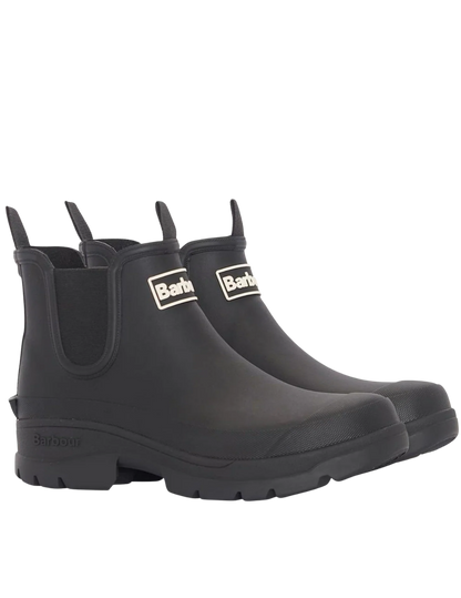Barbour Nimbus Chelsea Wellington Boots Black
