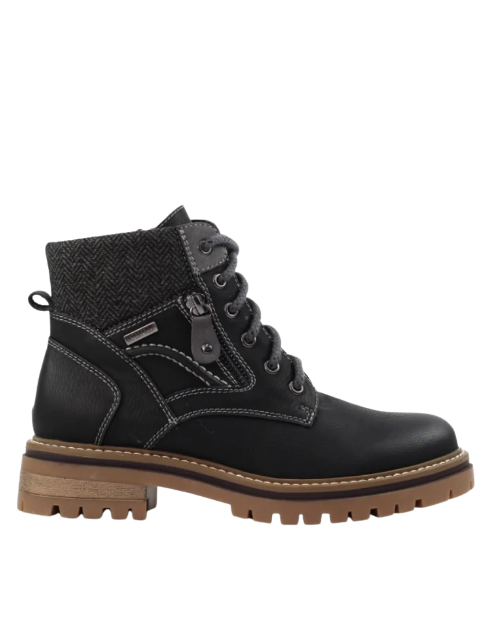 Lunar Shoes Caramel Waterproof Boots Black