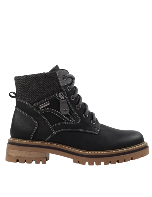 Lunar Shoes Caramel Waterproof Boots Black