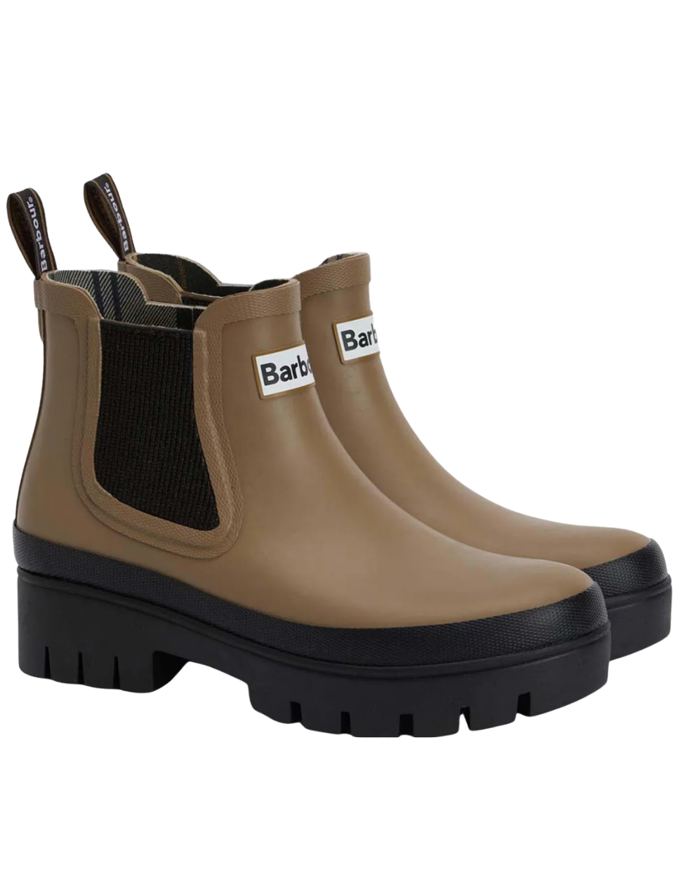 Barbour Halton Wellingtons Military Brown