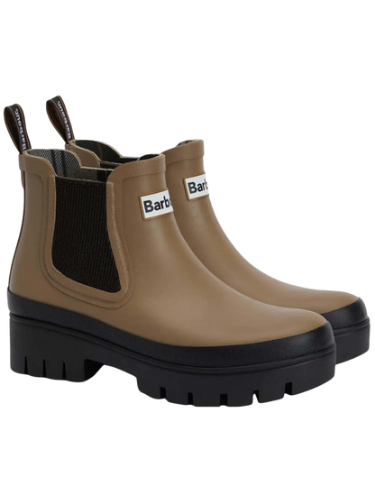 Barbour Halton Wellingtons Military Brown