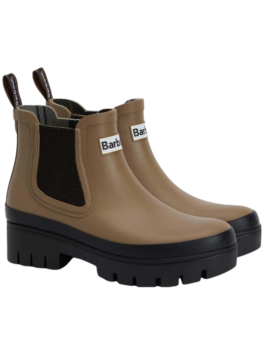 Barbour Halton Wellingtons Military Brown