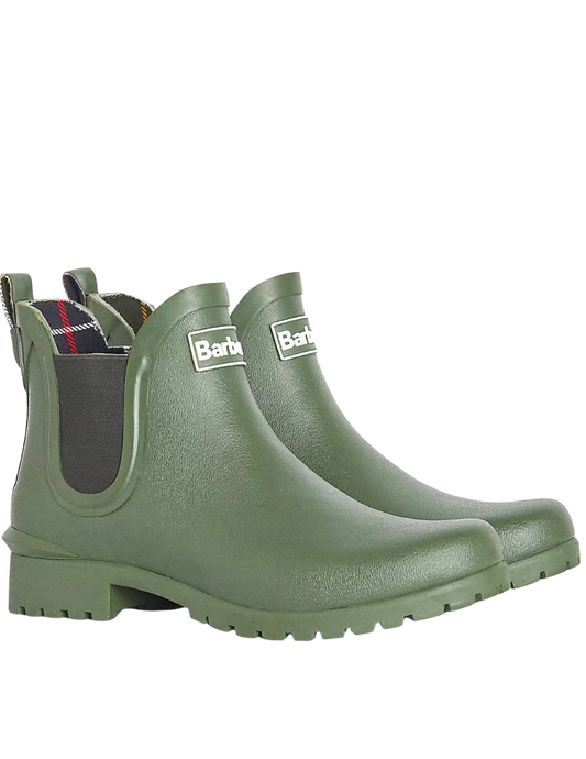 Barbour Wilton Wellingtons Olive