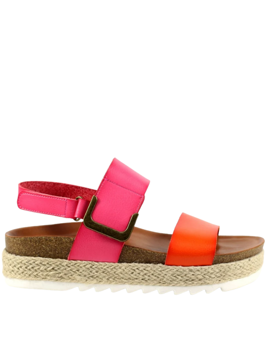 Lunar Shoes Deanna II Sandal Pink