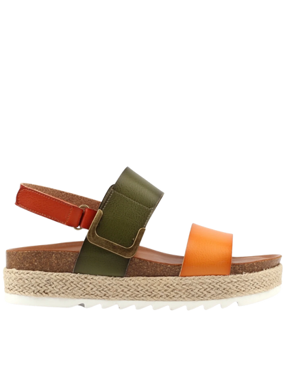 Lunar Shoes Deanna II Sandal Olive