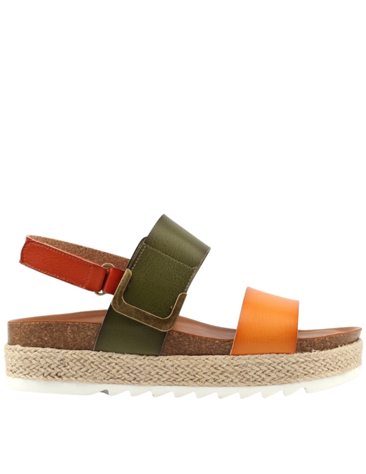 Lunar Shoes Deanna II Sandal Olive