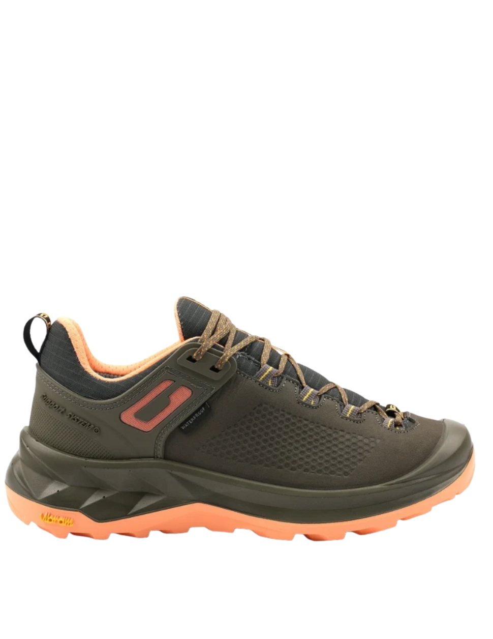 Grisport Lady Nomad Wide Fit Walking Shoes Green