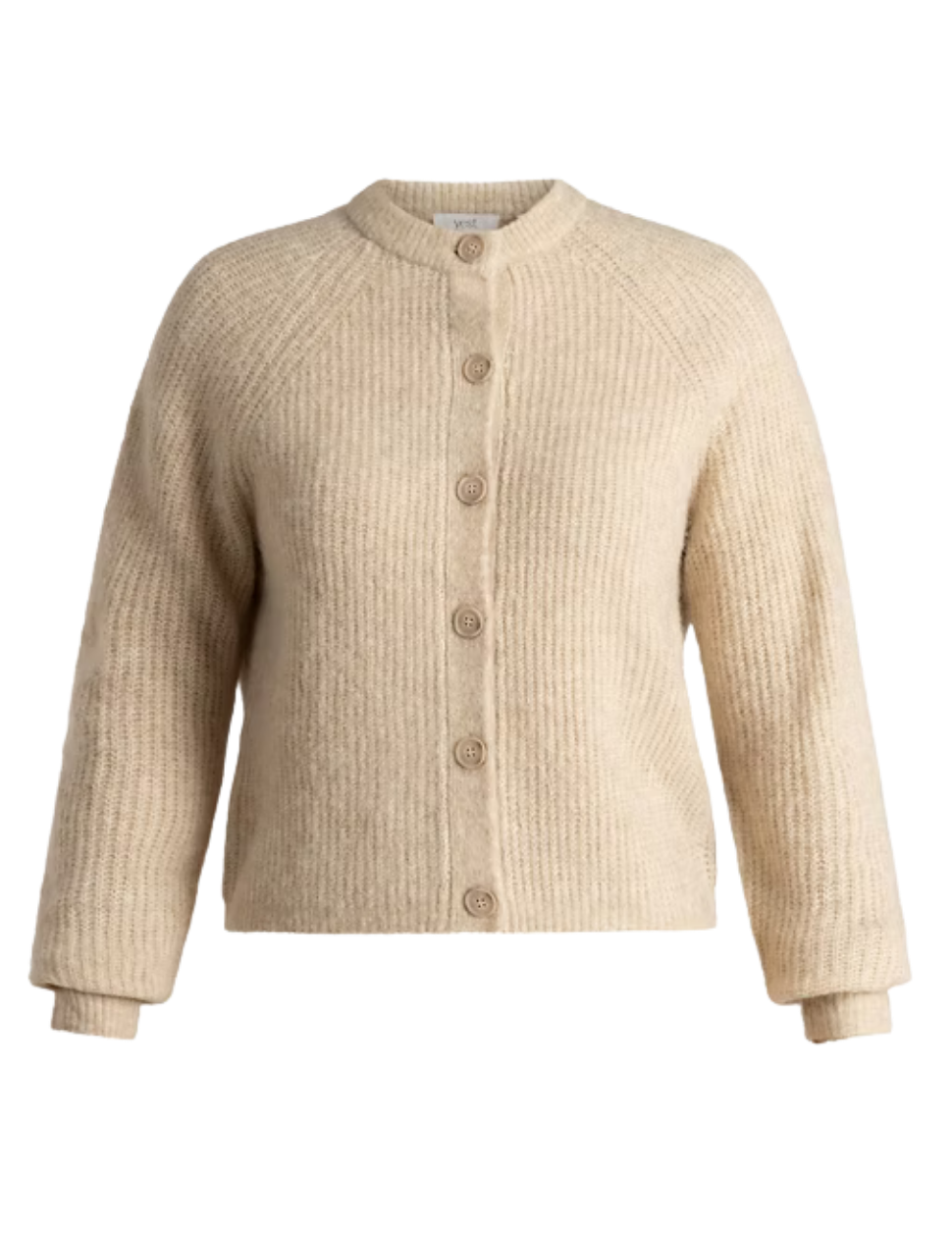 Yest Saphira Cardigan Soft Sand