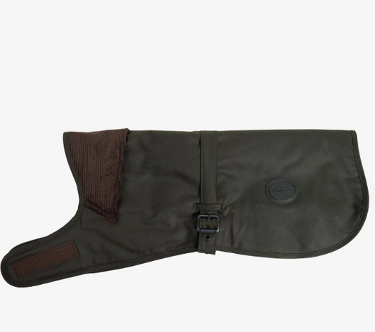 Barbour Wax Dog Coat Olive