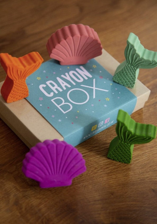 Crayon Box Crayons - Mermaid Theme