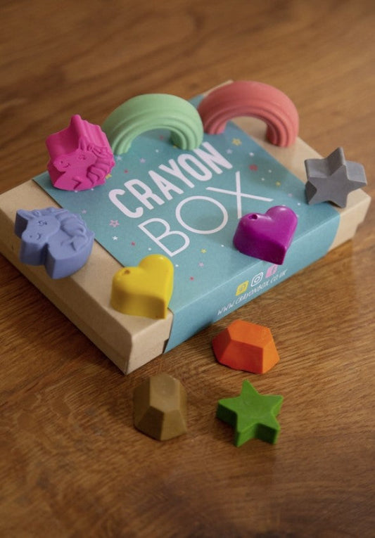Crayon Box Crayons - Unicorn Theme