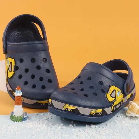 Children's Digger Crocs-Style Sandals