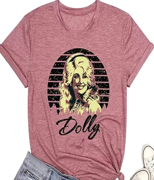 Vintage Print Dolly T-shirt
