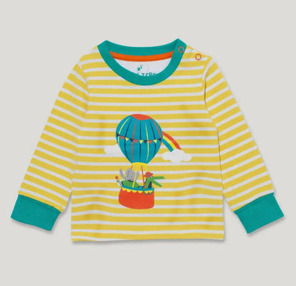 T-shirt with Hot Air Balloon Print