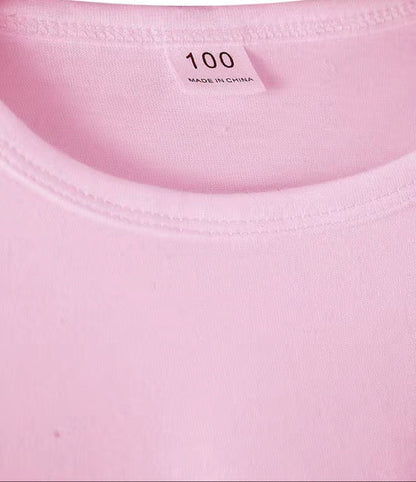 Rainbow & Heart Print T-shirt