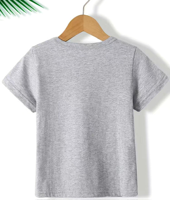 Rainbow & Heart Print T-shirt