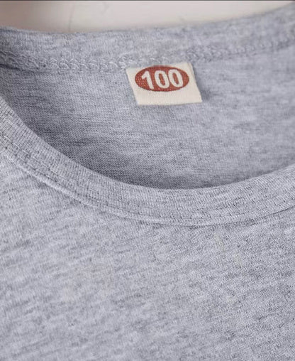 Rainbow & Heart Print T-shirt