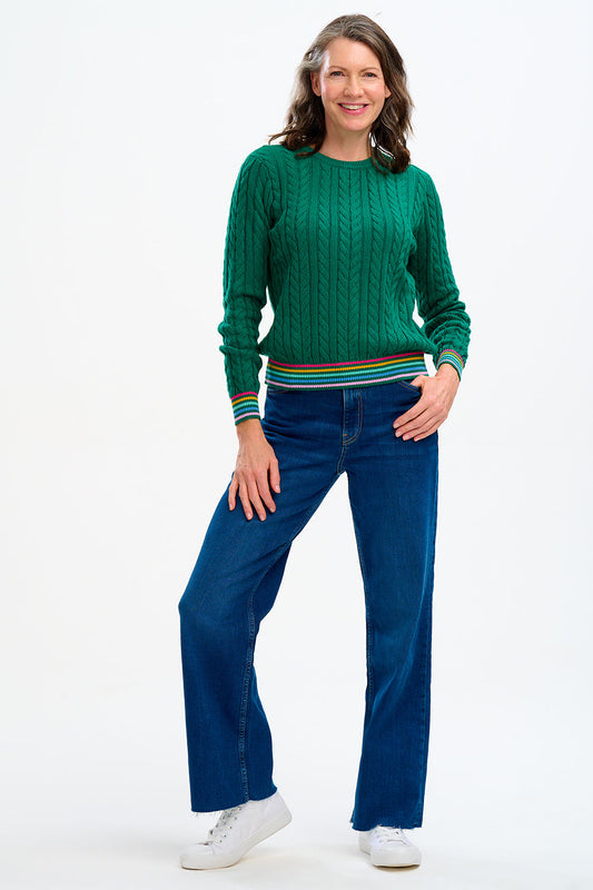 Barbara Cable Knit Sweater