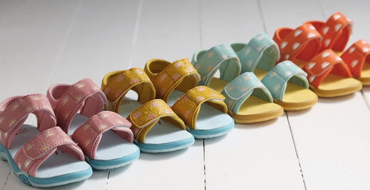 Grass & Air Colour Changing Children's Sandals