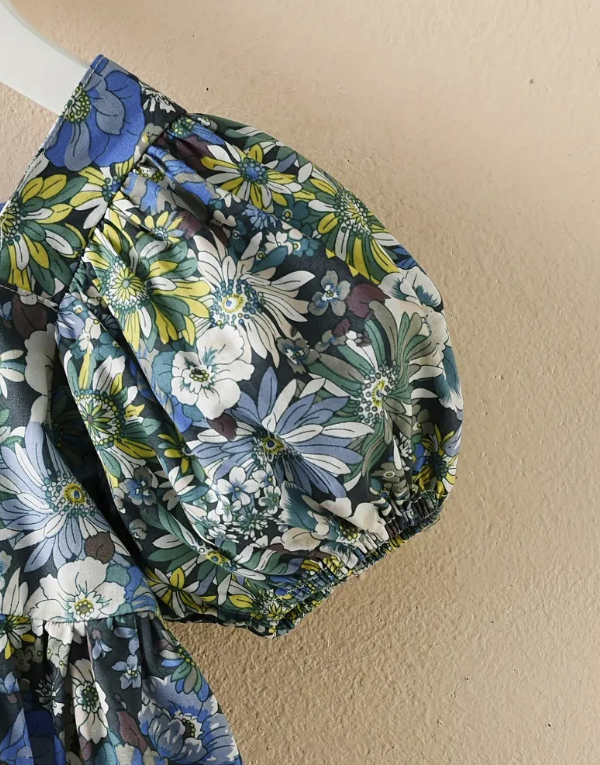 Floral Cross Backed Dress